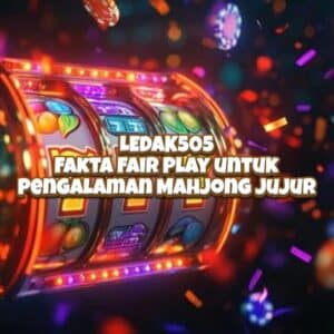 LEDAK505 Fakta Fair Play untuk Pengalaman Mahjong Jujur